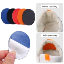 6pcs/set Heel Wear Repair Shoe Patch Stickers Unisex Anti-Wear Heel Foot Care Tools Foot Care Pad Inserts Sneakers Protector