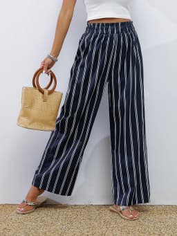 Womens Trousers Digital Printing fashion Elegant Casual japanese style European and American Korean Style