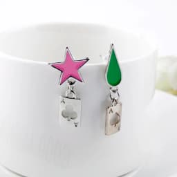 Anime Hunter X Hunter Hisoka Ring Stars Teardrop Adjustable Finger Rings for Women Men Couple Jewelry