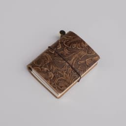 Vintage Leather Traveler's Notebook: 3 x 32 Page Refills, 100g Paper, Personalized leather journal,Portable Diary book