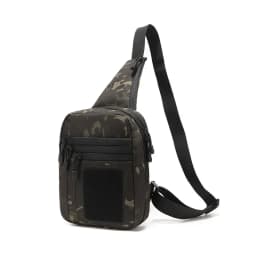 Tactical Shoulder Chest Bag Pistol Holster Concealed Carry Sling Crossbody Range Gun Convertible Backpack for Hunting Camping