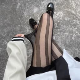 Sexy Women Tights Lingerie Striped Thigh High Stockings Pantyhose Women Female Hosiery High Waist Body Stockings Black Tights