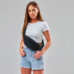 New Fashion Chest Bag For Men Black Waist Bag High Quality Women Shoulder Bag Multifunction Male Fanny Pack Crossbody Small Bag