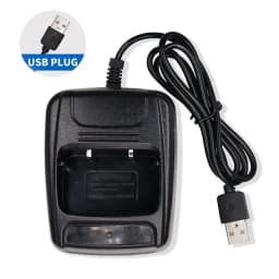 Original Baofeng Walkie Talkie Charger EU/US/USB Two Way Radio Desktop Charger for BF666S BF777S BF888S Retevis H777/R888splus