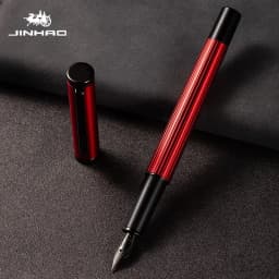 Luxury JINHAO 88 Metal Fountain Pen Blue/Red/Black Color Writing Pens F/EF Nib Business Office School Supplies Stationery PK 82