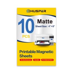 Printable Magnetic Sheets Non Adhesive 13.5mil Thick Magnet Glossy Photo Paper For Inkjet Printers Glossy/Matte。