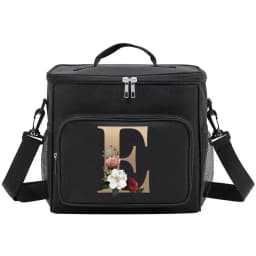 Lunch Bag Thermal Organizer Handbag Cooler Shoulder Storage Bags Waterproof Boxes for Student New Fashion Lunchbag Gold Pattern