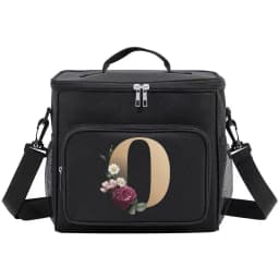 Lunch Bag Thermal Organizer Handbag Cooler Shoulder Storage Bags Waterproof Boxes for Student New Fashion Lunchbag Gold Pattern