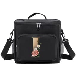 Lunch Bag Thermal Organizer Handbag Cooler Shoulder Storage Bags Waterproof Boxes for Student New Fashion Lunchbag Gold Pattern