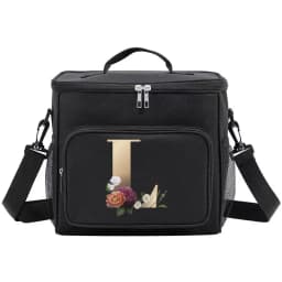 Lunch Bag Thermal Organizer Handbag Cooler Shoulder Storage Bags Waterproof Boxes for Student New Fashion Lunchbag Gold Pattern