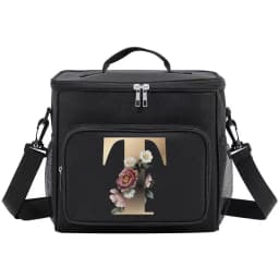 Lunch Bag Thermal Organizer Handbag Cooler Shoulder Storage Bags Waterproof Boxes for Student New Fashion Lunchbag Gold Pattern