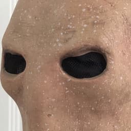 Halloween Slenderman Mask Cospaly Creepy Horror Faceless Man Alien Skull Latex Helmet Carnival Party Costume Props