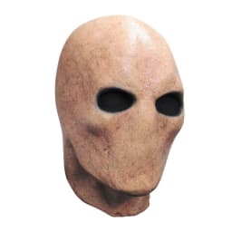 Halloween Slenderman Mask Cospaly Creepy Horror Faceless Man Alien Skull Latex Helmet Carnival Party Costume Props