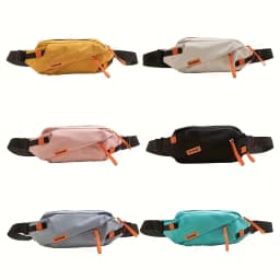 Japanese-Style Versatile Chest Bag for Women, Casual Sports Crossbody Bag for Men, Large Capacity Street Style Student Shoulder Bag, Trendy Waist Bag