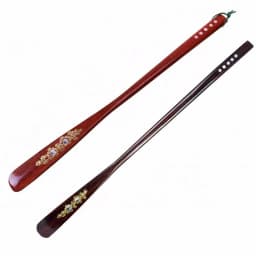 Lifter AID Stick Wooden Spoon Home Long Handle Professional Flexible Shoe Horns