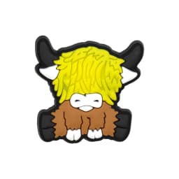 1PCS Yellow Style Shoe Charms Cute Highland Cow Duck Honeybee Balloon Dog Shoe Accessories Women Men Shoe Buckle for Clog Gift