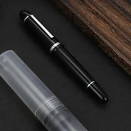 JINHAO X159 Acrylic Fountain Pen Black Color Ink Pen Student Business School Office Supplies Calligraphy Pens Stationery PK 82