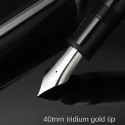 JINHAO X159 Acrylic Fountain Pen Black Color Ink Pen Student Business School Office Supplies Calligraphy Pens Stationery PK 82