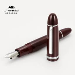 JINHAO X159 Acrylic Fountain Pen Black Color Ink Pen Student Business School Office Supplies Calligraphy Pens Stationery PK 82