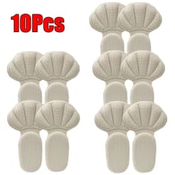 Heel Stickers Sneakers Heel Protector Feet Pads Pain Relief Size Reducer Non-slip Shoe Insoles T-Shaped Foot Care Pad Heel Grips