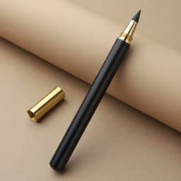 Wooden Unlimited Writing Pencil HB with Pen Tip Eternal Drawing Painting Infinity Pen Art School Supplies Stationery