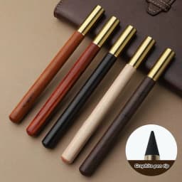 Wooden Unlimited Writing Pencil HB with Pen Tip Eternal Drawing Painting Infinity Pen Art School Supplies Stationery