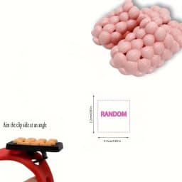 5/10/20/30/50pcs Random Pink Pattern Shoe Decoration Charms, Lovely Clogs Slippers Accessories, Favored as Festival Gifts