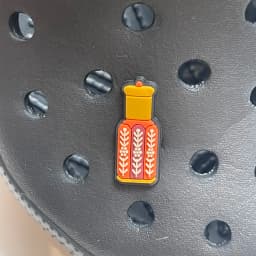 1-17PCS Saudi Arabia Style Orange Tang Camel Hand Shoe Charms Fit Wristbands Buckle Ornaments For Clogs Pins Kid Holiday Gift