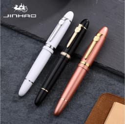 Jinhao 159 Fountain Pen High Quality Metal Luxury Elegant Executive Pen Writing Inking Pens Office School Supplies Stationery