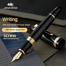 Jinhao 159 Fountain Pen High Quality Metal Luxury Elegant Executive Pen Writing Inking Pens Office School Supplies Stationery