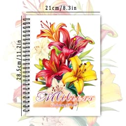 Spiral Coloring Book -30 Sheets Adult Coloring Book, 11.3 X 8.3 Inches, 100g Thick Paper, Drawing Book, Homecoming Holiday Gift