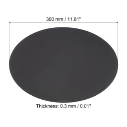50Pcs 0.3mm Thick Round Cardboard Paper Blank Disc Circles Slices for Party Decorations DIY Craft Arts Drawing Painting Writing