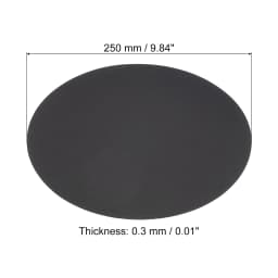 50Pcs 0.3mm Thick Round Cardboard Paper Blank Disc Circles Slices for Party Decorations DIY Craft Arts Drawing Painting Writing