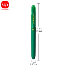 1pc/3pcs Green Ink Gel Pen, 1.0mm,for Writing, Large Capacity Refill, Office Supplies Back To Sochool Stationery