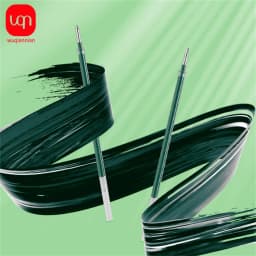 1pc/3pcs Green Ink Gel Pen, 1.0mm,for Writing, Large Capacity Refill, Office Supplies Back To Sochool Stationery