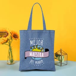 There Is No Teacher Like You Thank You for Teaching Me Print Shoulder Bag Women Denim Shopping Bags Female Tote Gift for Teacher