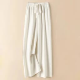 Thick Warm Knitted Casual Chic Basic Soft Elastic High Waist Women's Pants Korean Fashion Straight Ankle-Length Pants For Women