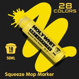 50ml Graffiti Flow Pen Signature Pen 18MM Round Tip Waterproof Oil Marker With Ink Art Supplies Fluorescent Paint Marker