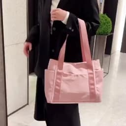 Women's Bag Designer Luxury Bag Nylon Commuting Shoulder Handbag Solid Color Tote Bag Mommy Large Capacity Vacation Handbag 2026
