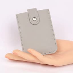 Pull-out Type Mini Card Wallet Creative 5 Card Pockets PU Leather Business Card Case Laminated Concealed ID Card Holder Women