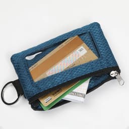 RFID portable coin purse Signal shielding anti-theft credit card swiping bag storage hanging for key kids chain earphone leather