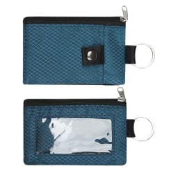 RFID portable coin purse Signal shielding anti-theft credit card swiping bag storage hanging for key kids chain earphone leather