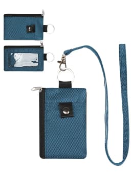 RFID portable coin purse Signal shielding anti-theft credit card swiping bag storage hanging for key kids chain earphone leather