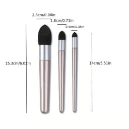 3Pcs Artist Blending Pen Washable Sketch Rubbing Sponge Brush Reusable Drawing Art Blenders Correcting Lightening & Highlight