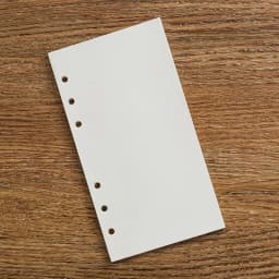 A6 40Sheets Loose Leaf Notebook Refill Spiral Binder Inner Page Grid Blank Line Diary Agenda PlannerSchool Stationery
