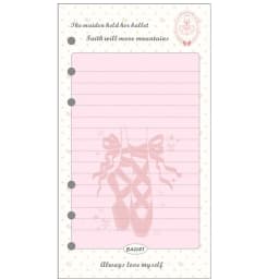 A6 50 Sheets Colorful Loose Leaf Notebook Refill Spiral Binder Inner Page  Diary Agenda PlannerSchool Stationery
