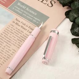 Jinhao 82 Fountain Pen Silver Clip EF/F/M Fine Nib Acrylic Ink Pen Luxury Writing Pen Stationery Business Office School Supplies
