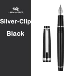 Jinhao 82 Fountain Pen Silver Clip EF/F/M Fine Nib Acrylic Ink Pen Luxury Writing Pen Stationery Business Office School Supplies