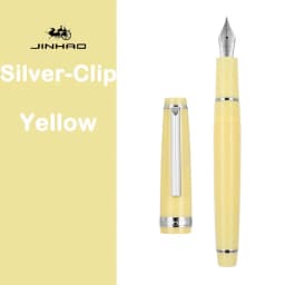 Jinhao 82 Fountain Pen Silver Clip EF/F/M Fine Nib Acrylic Ink Pen Luxury Writing Pen Stationery Business Office School Supplies