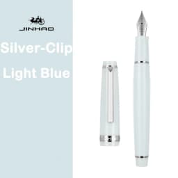 Jinhao 82 Fountain Pen Silver Clip EF/F/M Fine Nib Acrylic Ink Pen Luxury Writing Pen Stationery Business Office School Supplies